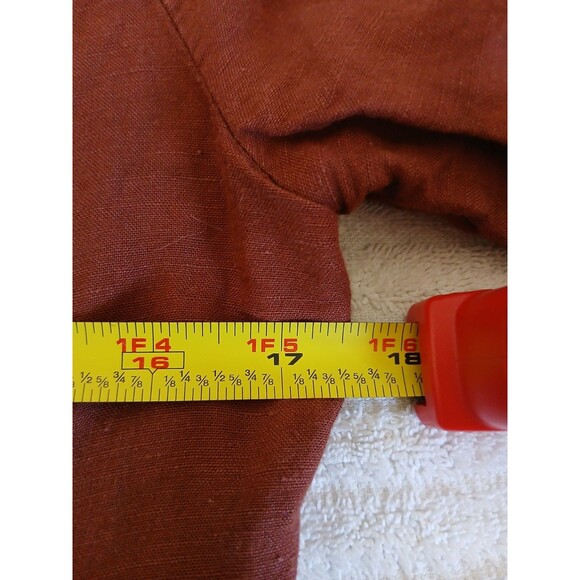 Lucky Brand Womens Henna Linen Jacket Size Small Sweater - Picture 16 of 16